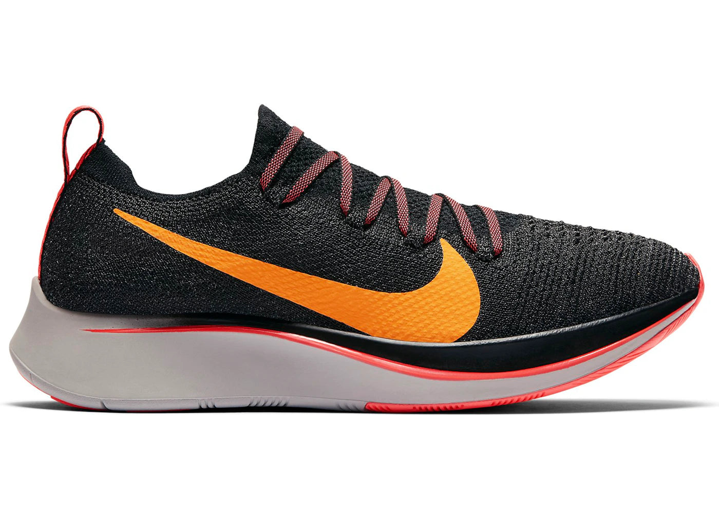 Nike Zoom Fly Flyknit Black Orange Peel (Women'S)
