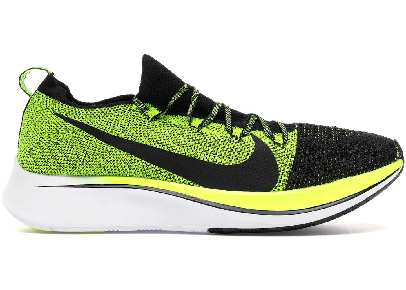 Nike Zoom Fly Flyknit Black Volt