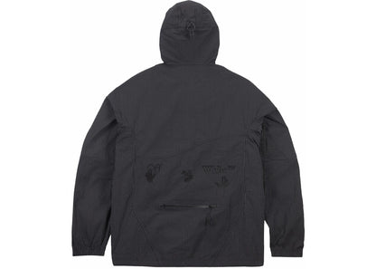 nike x off-white anorak jacket black