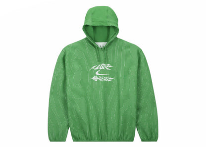 nike x off-white engineered hoodie (asia sizing) green