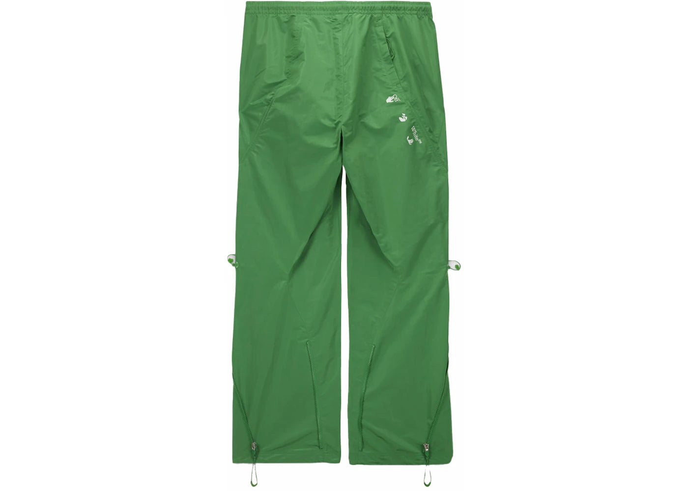 nike x off-white pants (asia sizing) green
