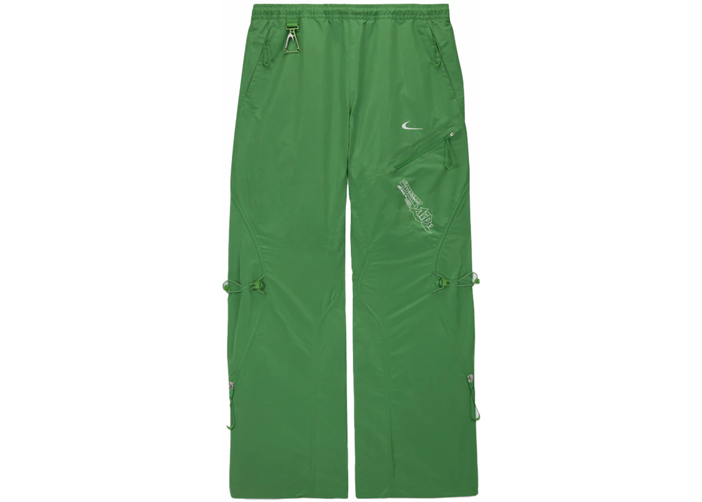 nike x off-white pants (asia sizing) green
