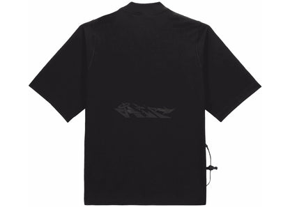 nike x off-white short sleeve top black
