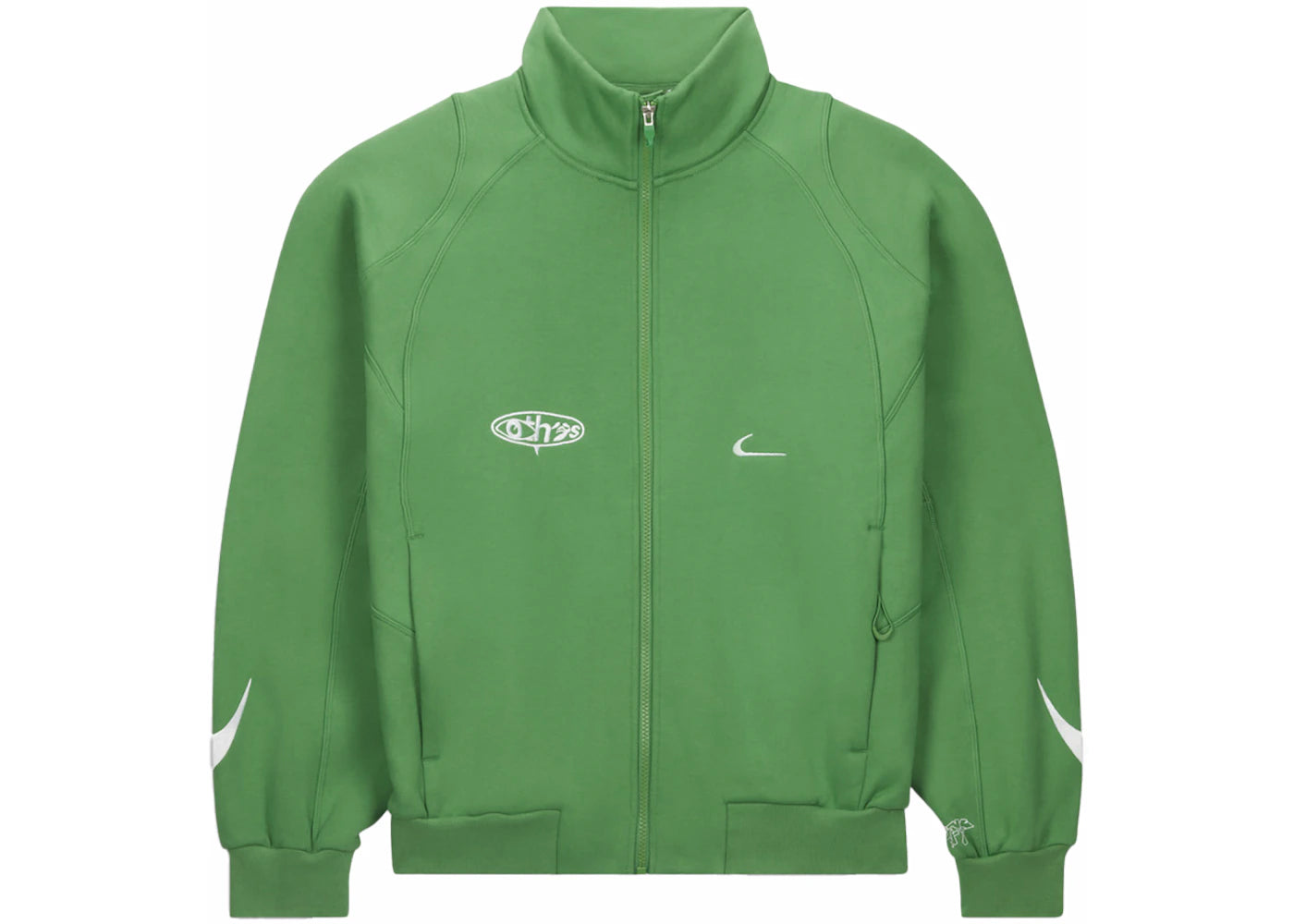 nike x off-white track jacket (asia sizing) green