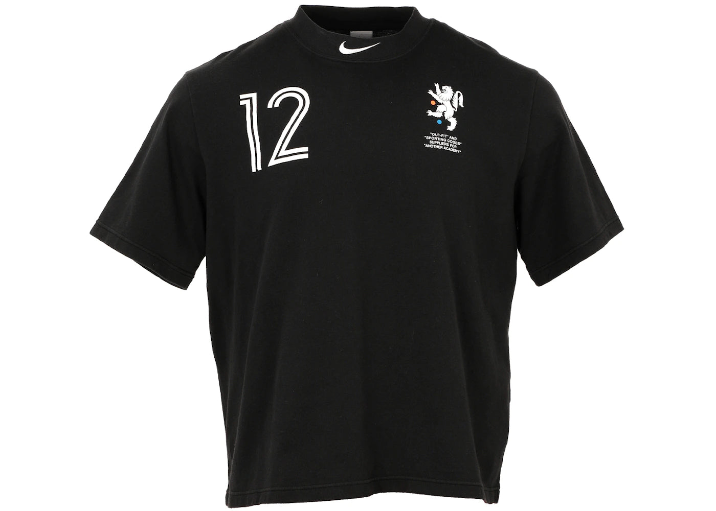 nikelab x off-white mercurial nrg x tee black