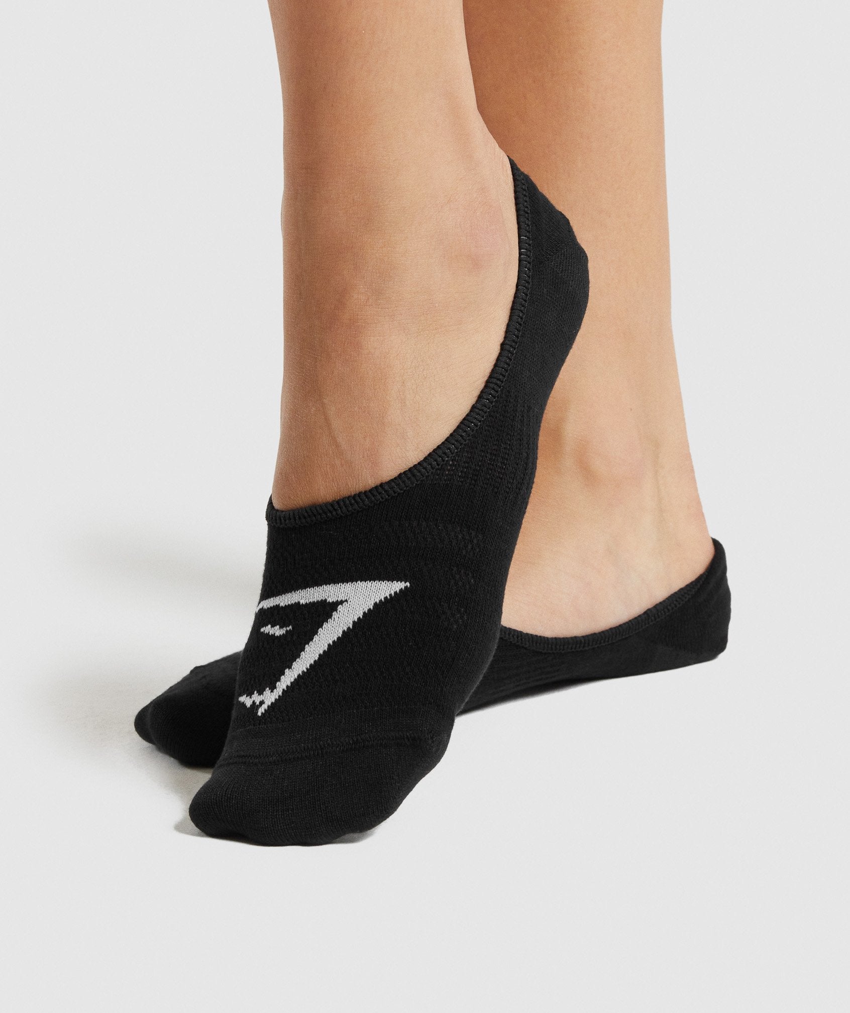 Gymshark No Show Socks 3Pk Black