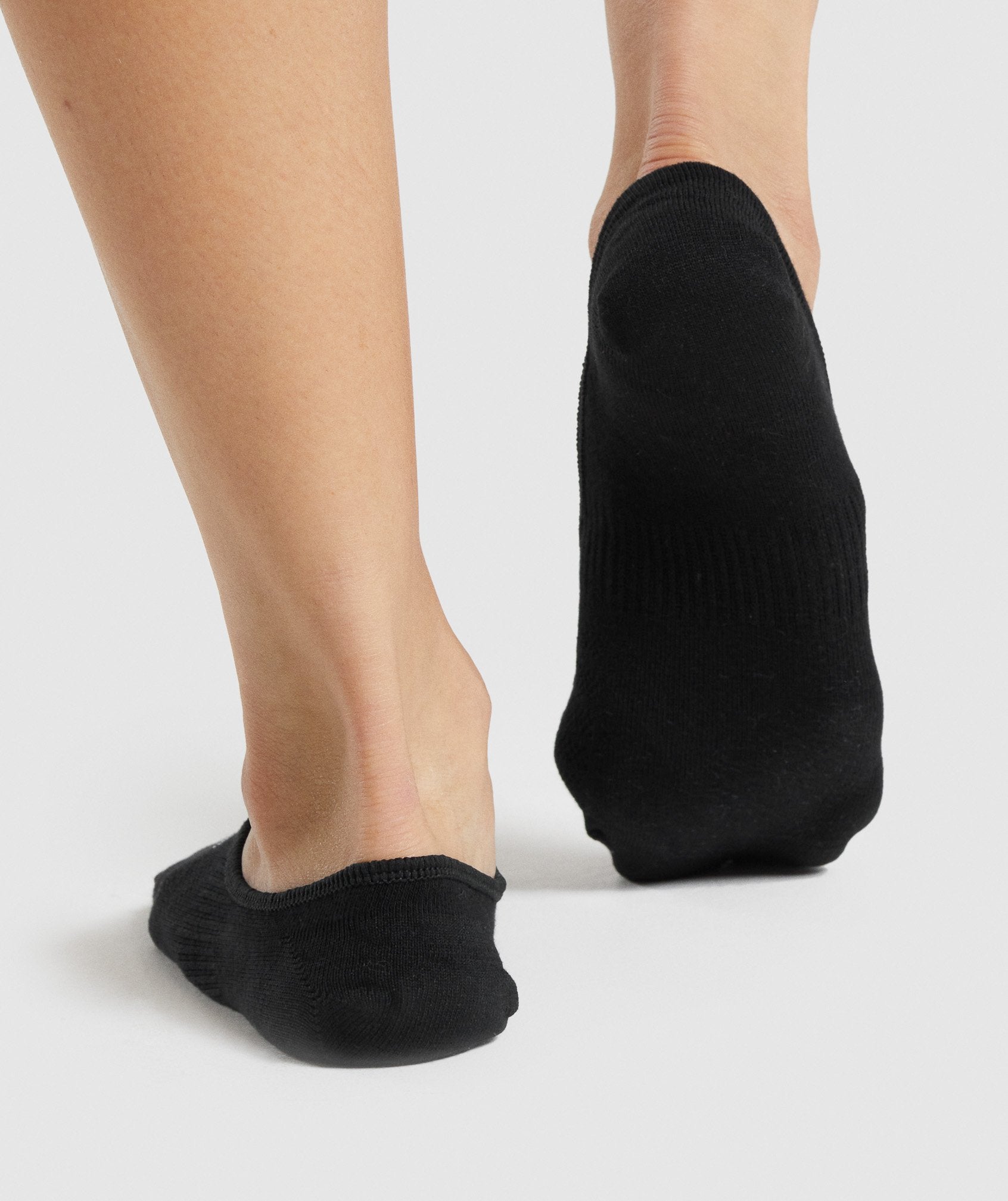 Women's Gymshark No Show Socks 3Pk Black