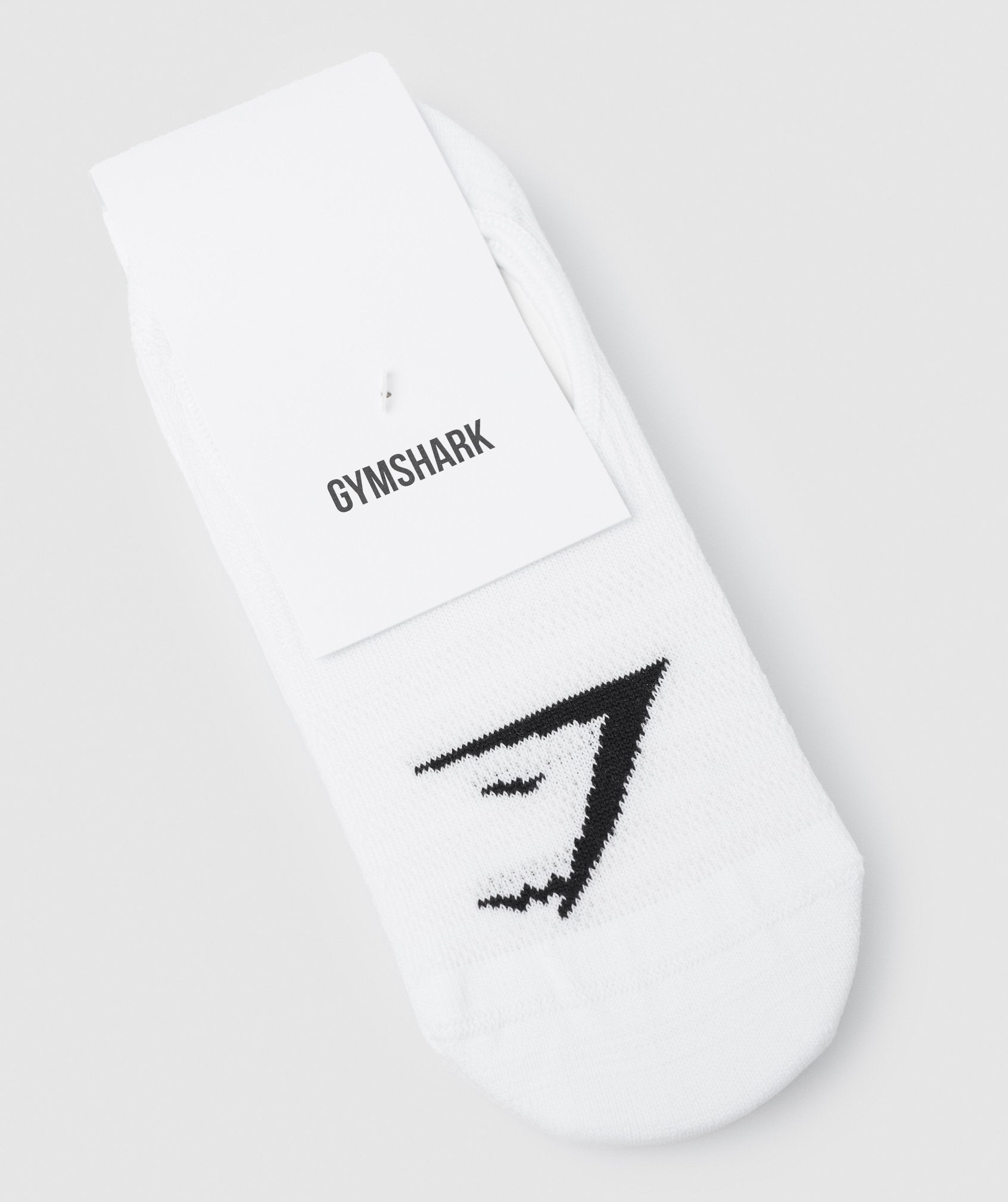Women's Gymshark No Show Socks 3Pk White