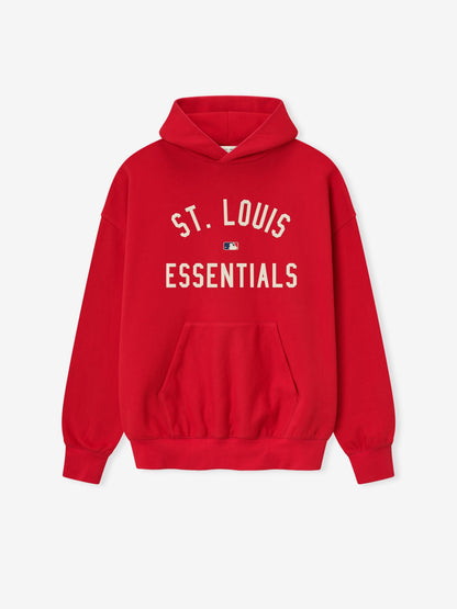 Essentials Cardinals Sport Hoodie Red