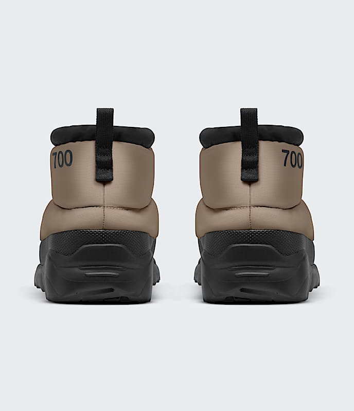 The North Face Nuptse Traction Chukkas Mushroom Grey