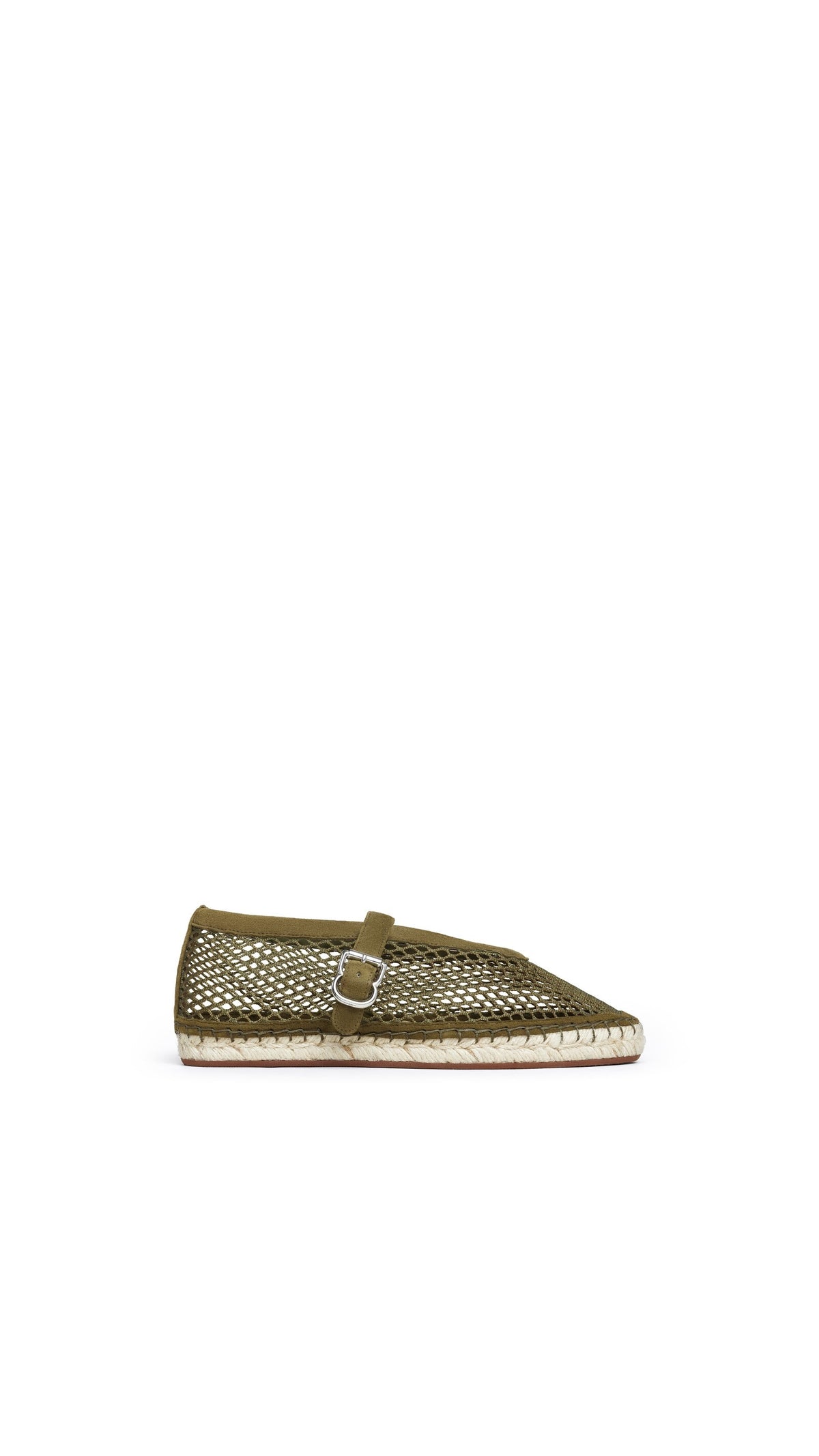 Alaïa Espadrilles In Fishnet And Suede