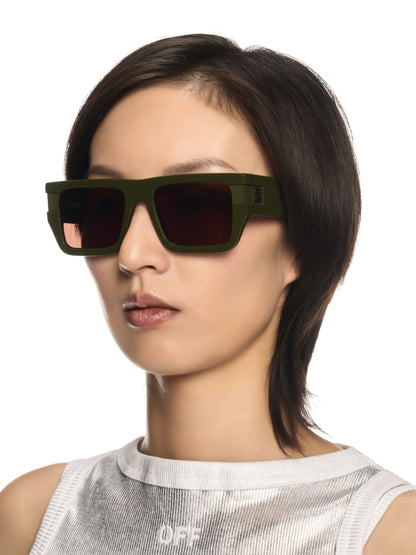Off-White Chester Sunglasses Black Green