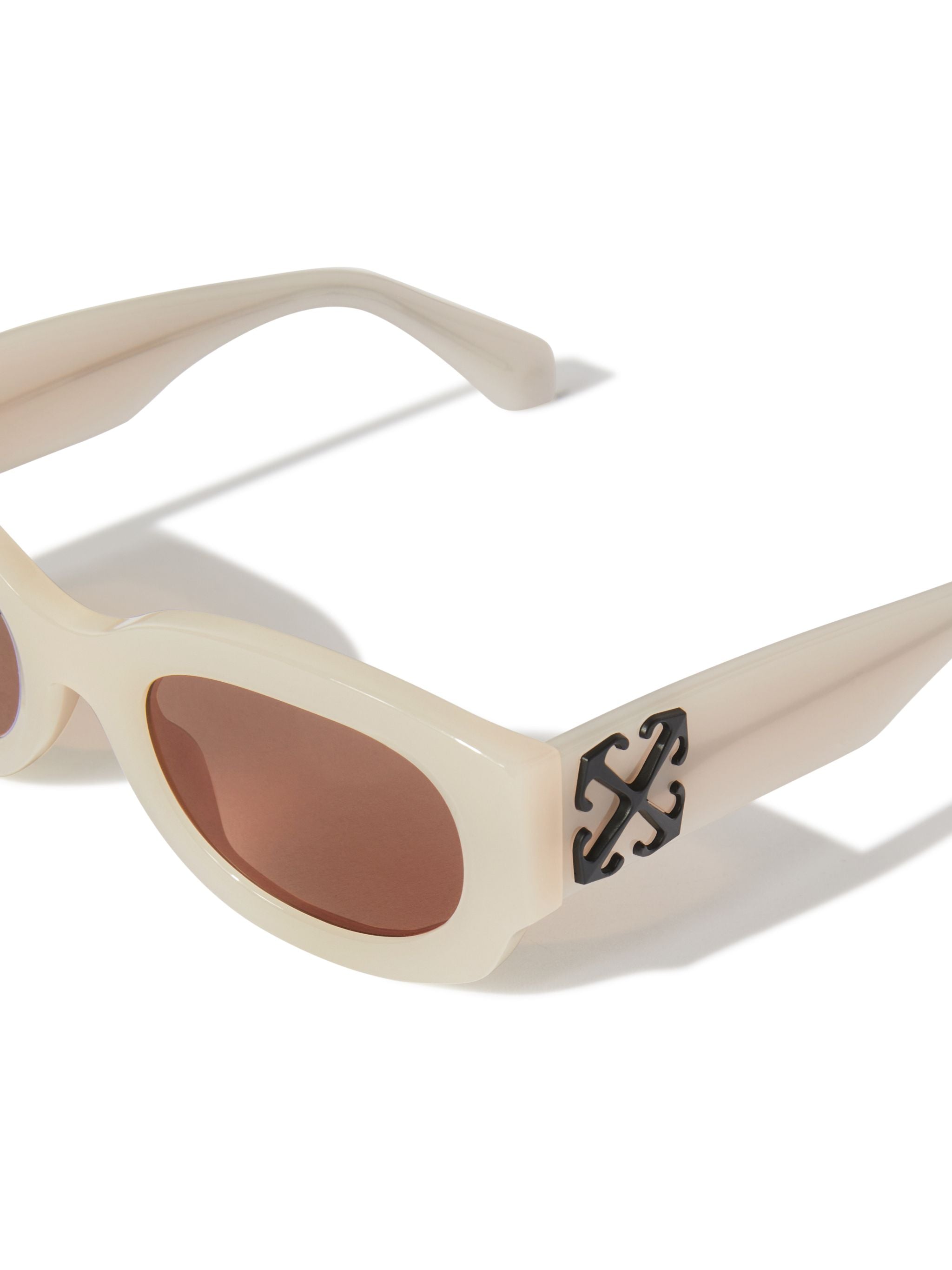 Off-White Palmer Sunglasses Neutrals