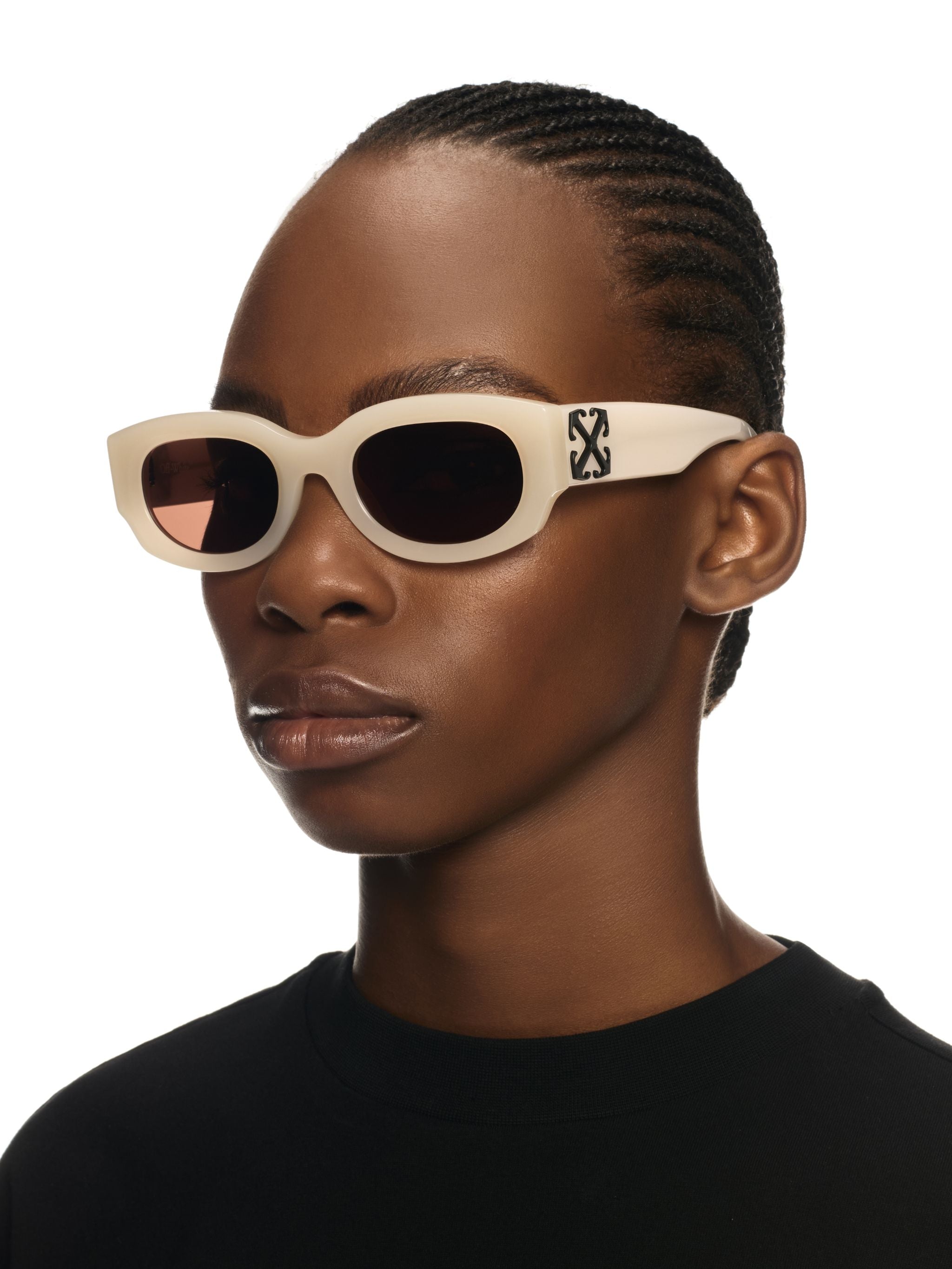 Off-White Palmer Sunglasses Neutrals