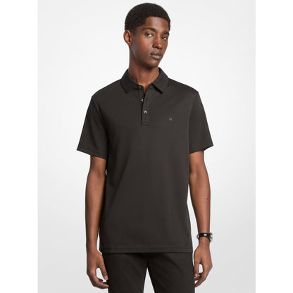 Michael Kors Cotton Polo Shirt BLACK