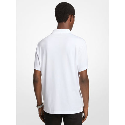 Michael Kors Cotton Polo Shirt WHITE