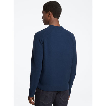 Michael Kors Wool Blend Crewneck Sweater MIDNIGHT