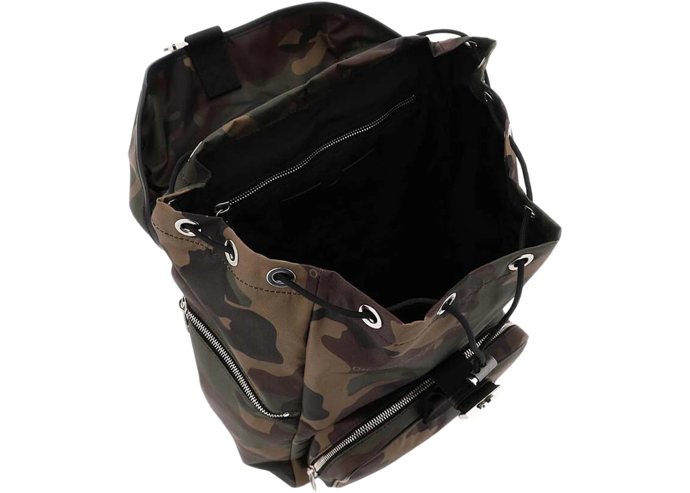 off-white arrow tuc backpack camouflage multicolor 
