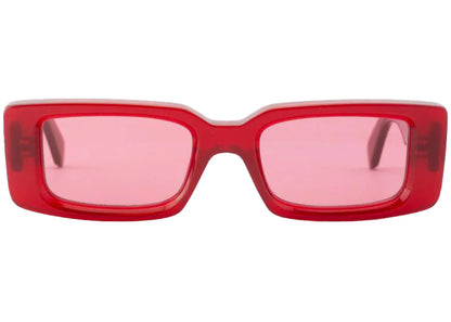 off-white arthur sunglasses red (oeri127s24pla0012828)