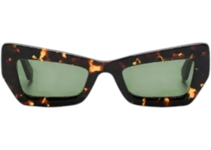 off-white aurora sunglasses havana green (oeri137f24pla0016055)