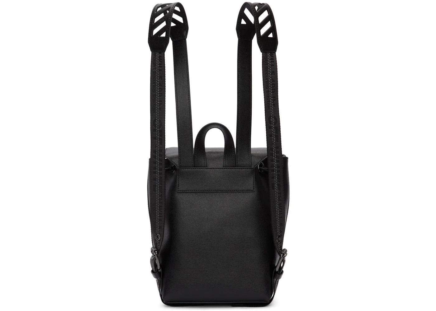 off-white backpack diag black white 