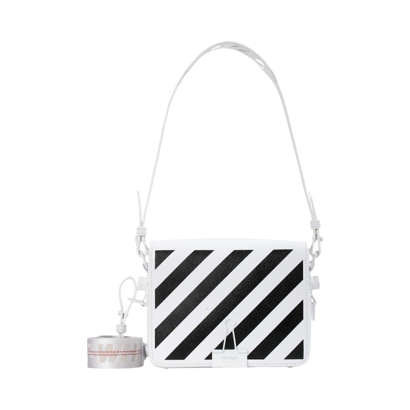 バッグ OFF-WHITE DIAG FLAP CLIP SHOULDER BAG Off-White Binder Clip Diag Flap Shoulder Bag ○ Labellov