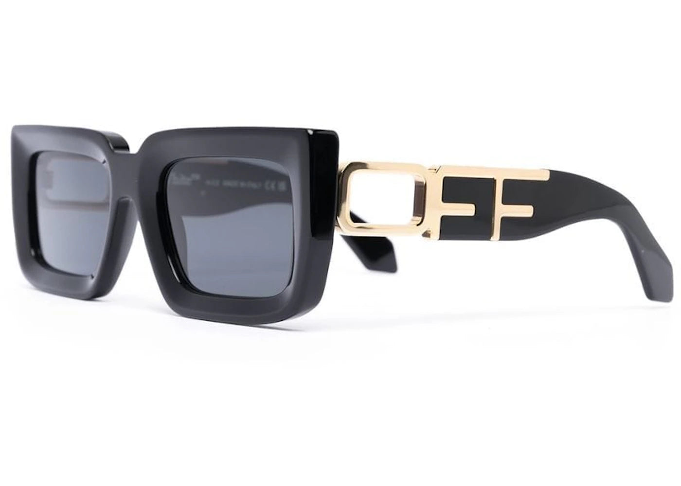 Off-White Boston Sunglasses Black Dark Grey (Oeri073S23Pla0011007-Fr)
