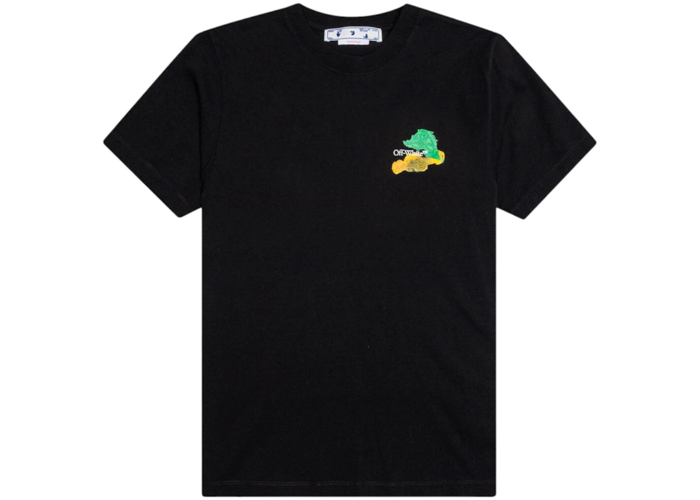 off-white brush arrow slim s/s t-shirt black/multi