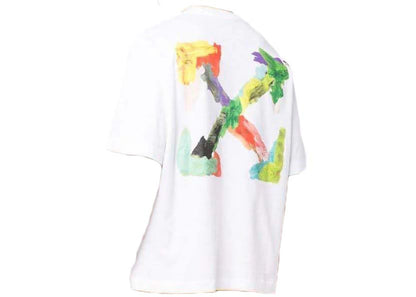 off-white brush arrows white oversized tee white