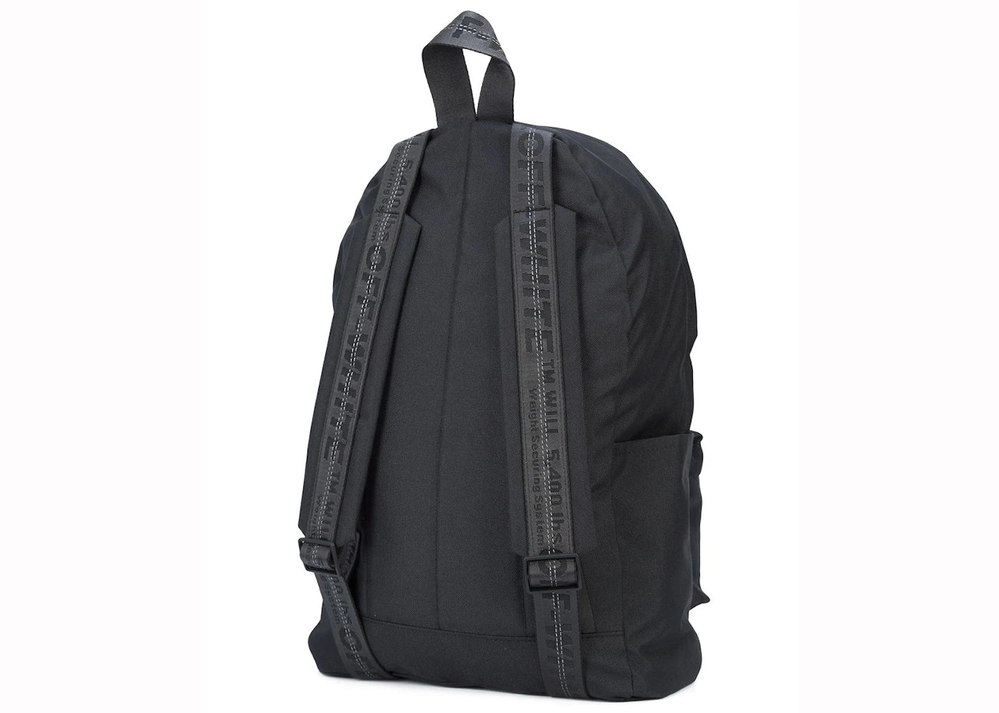 off-white brushed arrows backpack black white 