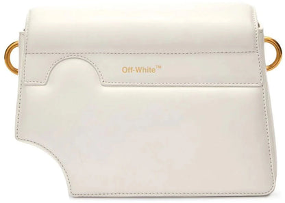 off-white burrow 24 shoulder bag white