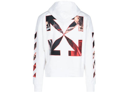 off-white caravaggio saint jerome writing hoodie white