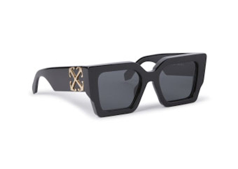 Off-White Catalina Square Sunglasses Black/Dark Grey (Oeri128S24Pla0011007-Fr)