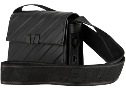 off-white clipper bag black