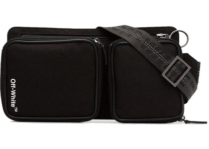 Off-White Cordura Logo Belt Bag Print Black
