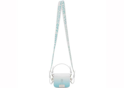 off-white degrade baby flap bag light blue