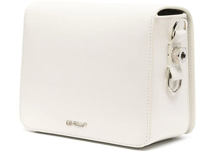 off-white diag flap bag ss21 white/black