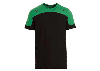 off-white diag outline block sport tee black