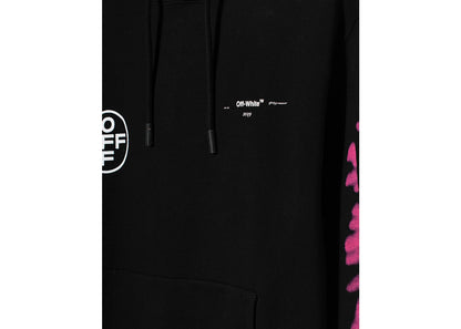 off-white diag stencil hoodie black/multicolor