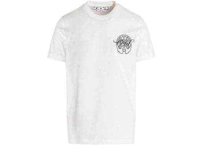 off-white hand arrow tee white/black