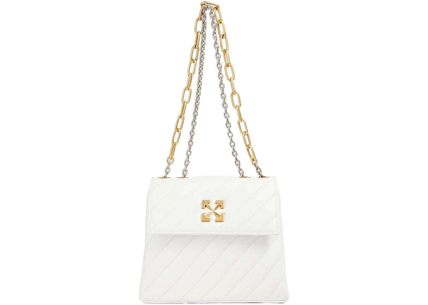 off-white jackhammer shoulder bag white