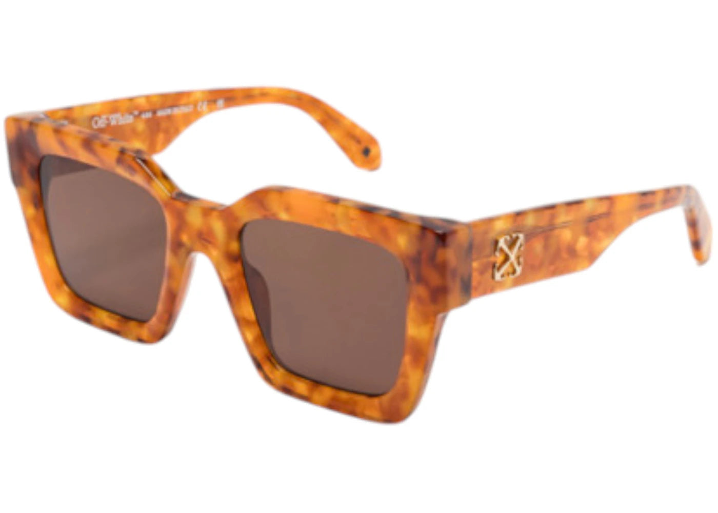 off-white jackson sunglasses light havana brown (oeri13if24pla0016d64-fr)