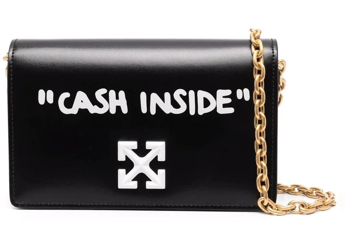 off-white jitney 0.5 crossbody bag black