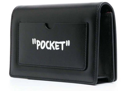 off-white jitney 0.5 quote shoulder bag black/white