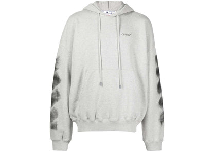 off-white jumbo arrow boxy hoodie melange