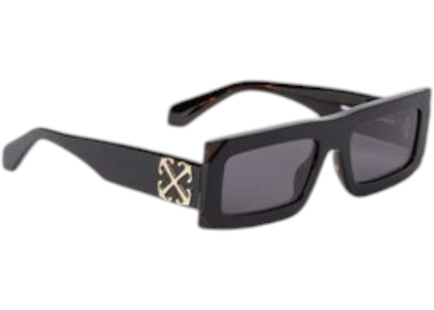 off-white laurel sunglasses black dark grey (oeri13pf24pla0011007-fr)