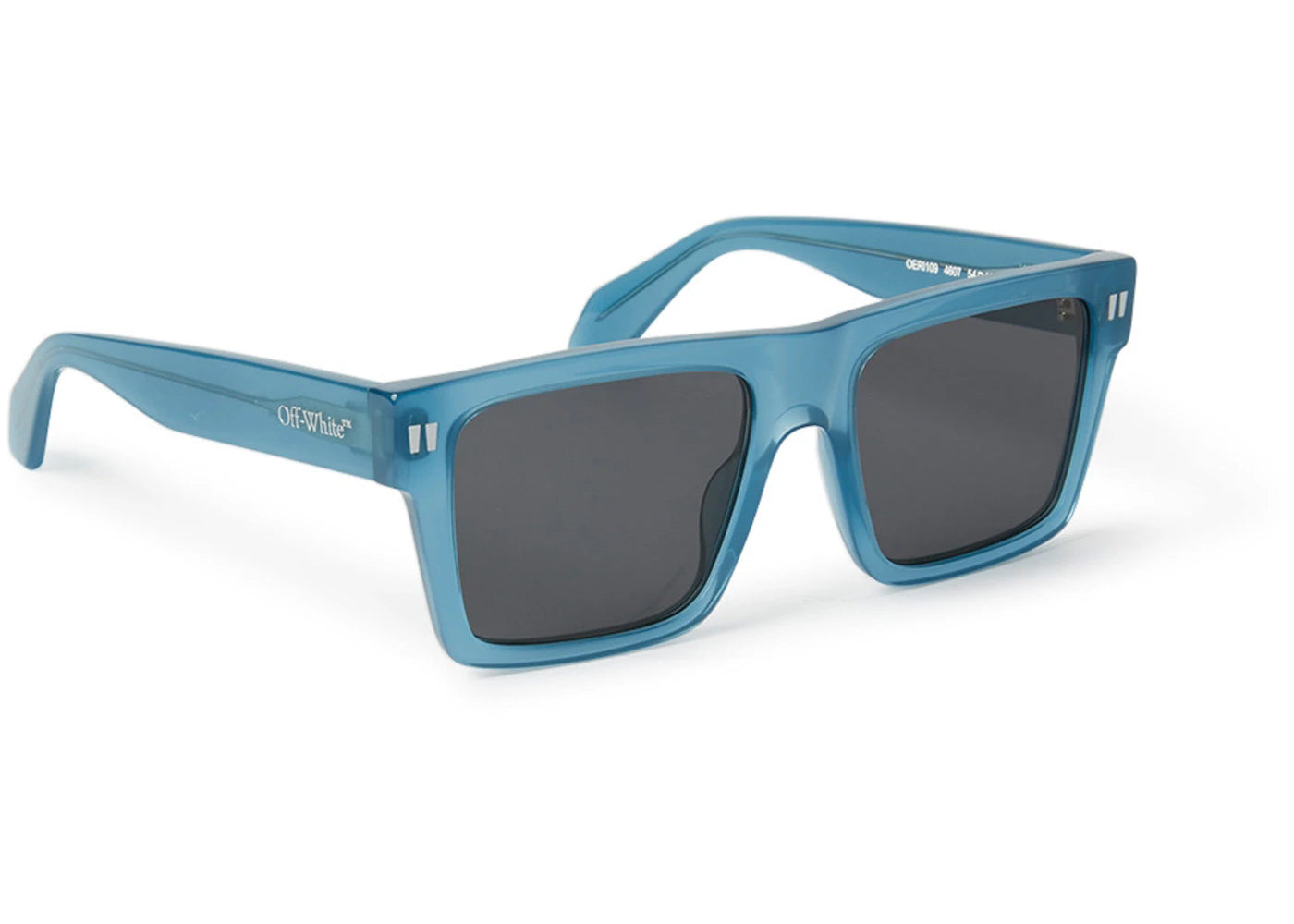 off-white lawton sunglasses blue/dark grey (oeri109s24pla0014607-fr)
