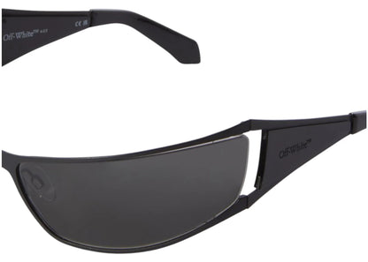 off-white luna sunglasses black (oeri102f23met0011007)