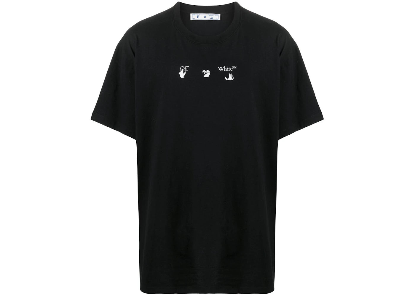 off-white mad cat t-shirt black/green