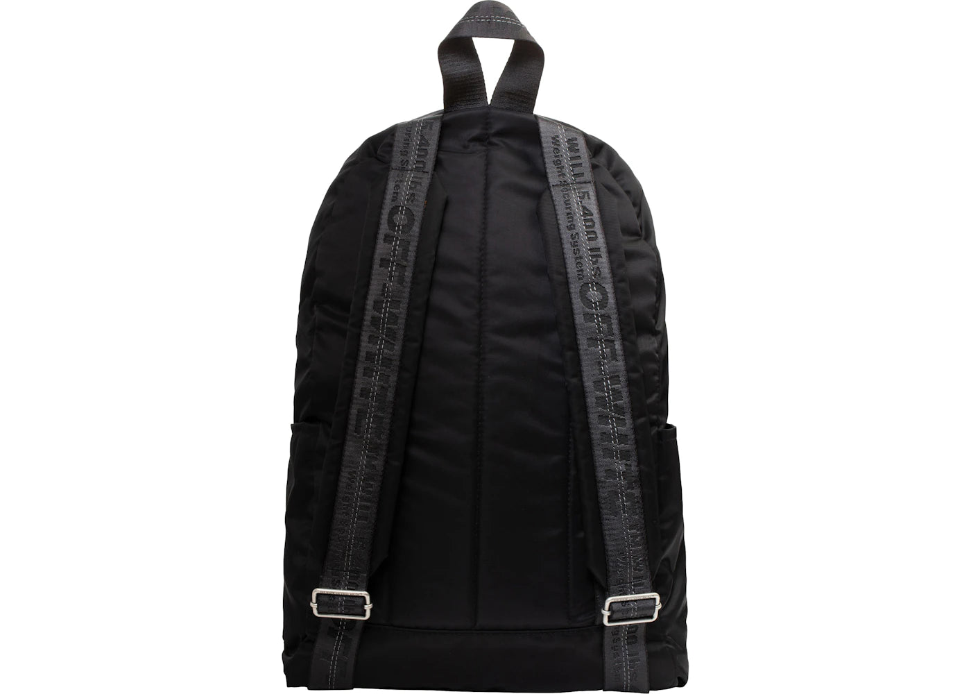 off-white marker arrow easy backpack black fuschia 